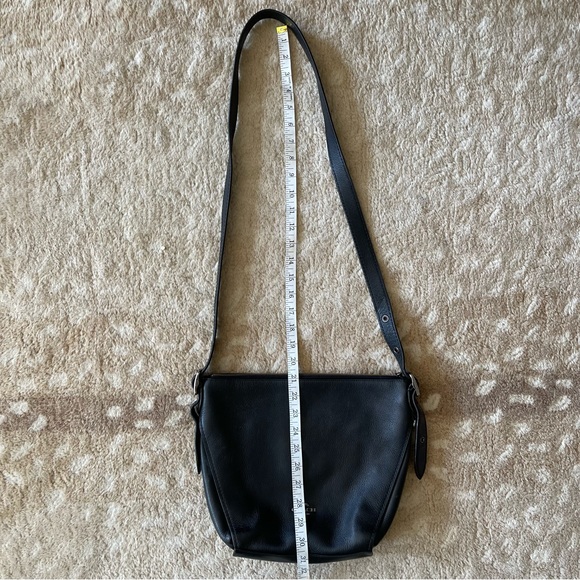 Coach Bags Coach Dufflette Pebble Leather Crossbody Bag In Black Poshmark
